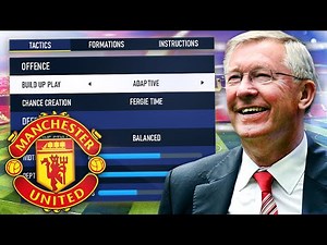 How to use Alex Ferguson's tactics in FIFA 23