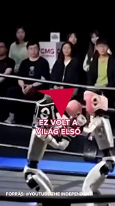 A világ első kickbox meccse robotokkal! 🤖🥊 #bors #robot #kickbox #Kina #AI #sport | Borsonline - Bors Szórakoztató Napilap