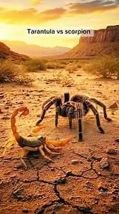 Tarantula vs scorpion #Scorpions #tarantula #wildlife #SafetyFirst #tontonvlog #ForEntertainmentPurposesOnly | Ton Ton Vlog