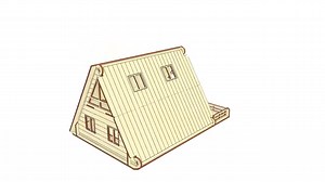 Dollhouse SVG Laser Cut File, Instant Download - Etsy