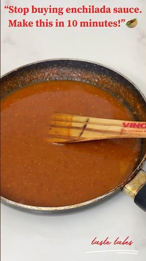 Enchilada Sauce! Easy Homemade Recipe 🌮 #homemade #recipe #mexicancuisine
