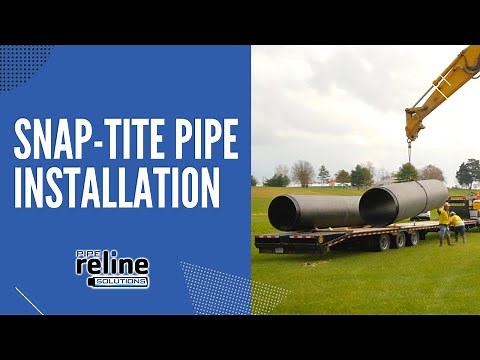 SnapTite Pipe Install