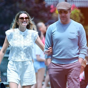 Jason Sudeikis and Ted Lasso Co-Star Keeley Hazell Get Cozy During New York City Outing