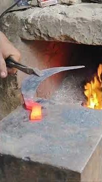 From Rust to Harvest 🌾 | Traditional Sickle Forged from Old File 🔥 | Blacksmith Transformation