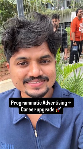 Programmatic Advertising | AI on Instagram: "Programmatic Advertising వల్లే I’m working here today 🙌 One skill can truly change everything. If you’re serious about your career, start learning skills that matter 💼🚀 👉 Comment “LEARN” 👉 Follow for real digital marketing content #programmaticadvertising #digitalmarketing #marketingcareer #skillbasedlearning #careergrowth"