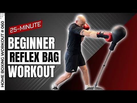 25 Min Beginner Reflex Bag Workout | Boxing Drills for Timing, Speed & Accuracy