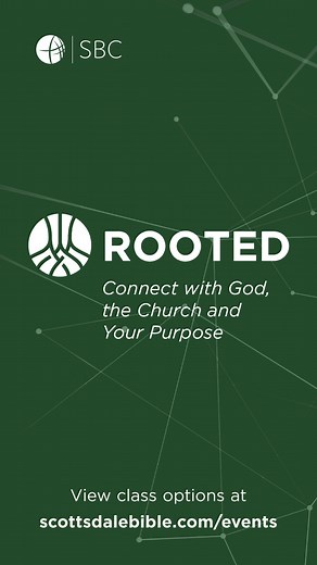 1.1K views · 13 reactions | Rooted is a small group discipleship experience that inspires questions, conversations, and experiences designed to connect you to God, the Church, and your purpose. Join us this Fall on our Shea or Fountain Hills campuses, and come experience Rooted for yourself! | Scottsdale Bible Church | Facebook
