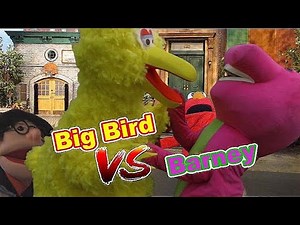 Big Bird Vs Barney The Dinosaur: (Featuring Billy & Elmo)