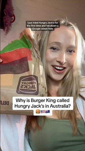 🍔🇺🇸🇦🇺 WHY is Burger King called Hungry Jack’s in Australia? 🤔