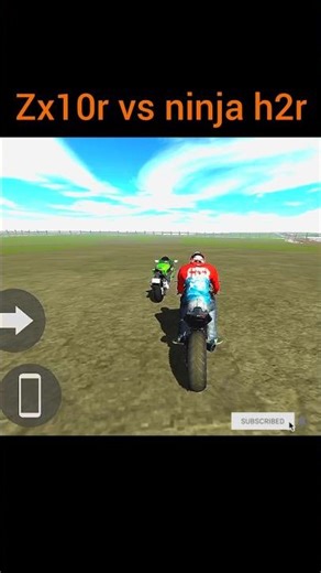 zx10r vs ninja h2r bike race konsi bike jitegi|| Indian bike driver 3dgame||#subscribe