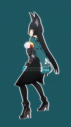 MIYABI - IT HURTS A LITTLE【ゼンレスゾーンゼロ:ZZZ MMD／4K／60FPS】 #zzz #shorts #miyabi