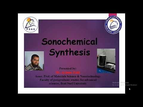 Sonochemical synthesis