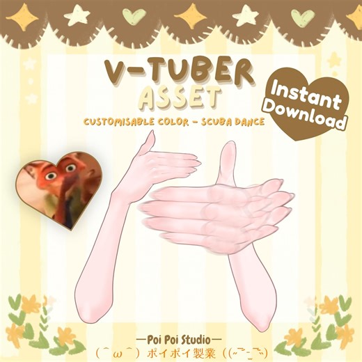 Vtuber Asset | SCUBA Dance for Vtube Studio | Rigged Animated Props - Etsy