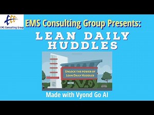 Lean Daily Huddles (What should the Lean Daily Huddle Agenda be?)