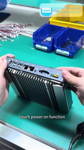 Custom 13-Inch Industrial Panel PC with Front Touch Power-On | CESIPC# #cesipc #industrialpc#panelpc