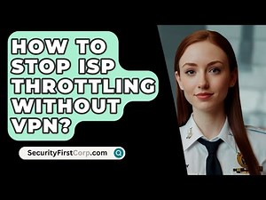 How To Stop ISP Throttling Without VPN? - SecurityFirstCorp.com