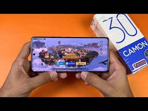 Tecno Camon 30 - PUBG Test | Graphics Settings, Gameplay & Sanhok!