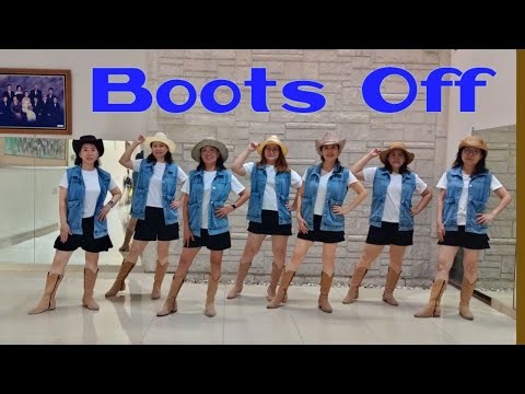 Boots Off Line Dance (demo & count) Chor: Rachael McEnaney (USA)