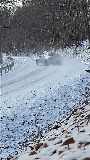 snow drift #automobile