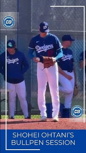 2025 Dodgers Spring Training: Shohei #Ohtani throws first bullpen session #Shorts