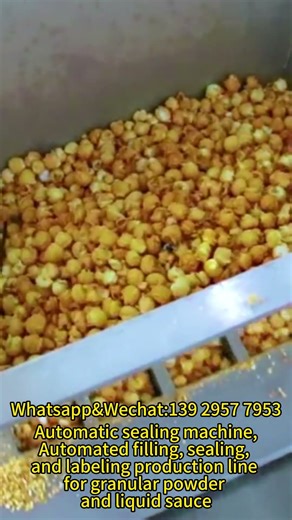 popcorn automatic filling packaging machine