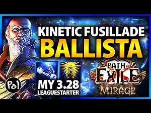 Kinetic Fusillade Ballista Hierophant | My Leaguestarter for 3.28 Mirage | Path of Exile Build Guide
