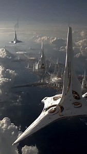 7.5K views · 11K reactions | EOS // Districts Jhaeler Ivorium Cluster #scifi #aiart #futuristic #cinematic #architecture | Scifiscapes | Facebook