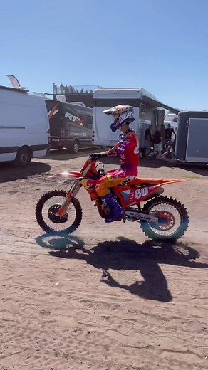 8.5K views · 33 reactions | Andrea Adamo on his way to the start line, MXGP of The Netherlands, Arnhem  The Red Bull KTM Factory Racing MX2 Championship Leader came 5th overall that weekend  | AS3 Performance | Facebook