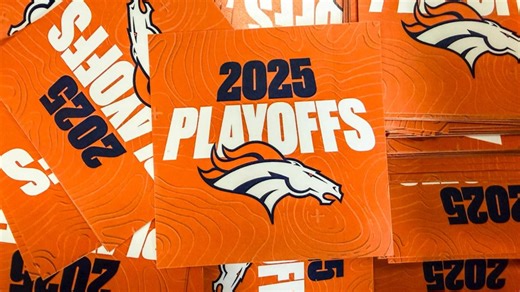 Where to get free Broncos playoff posters, decals