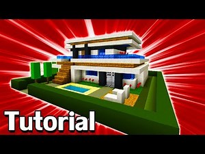 Minecraft Tutorial: How To Make A Modern House #10