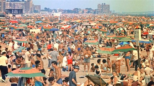 414K views · 6.3K reactions | Coney Island 1958 | Old New York City | Facebook