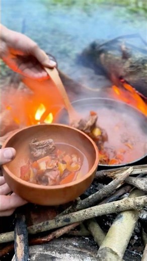 Forest Flavors 🔥🥘 Goulash #shorts