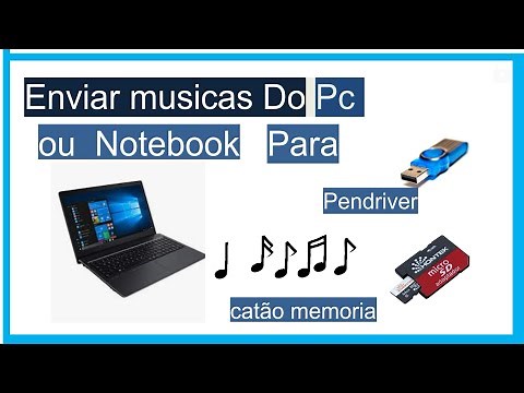 Como Baixar Musicas E Passa do Pc ou notebook para o pendrevi ou cartão memória sd.