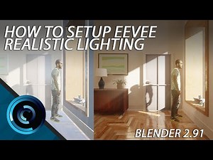 Eevee Realistic Lighting and Reflections in Blender!