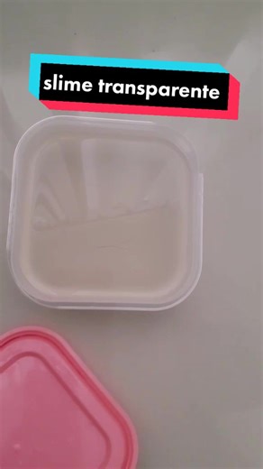 este es el tutorial de como hacer slime trasparente 💖 #fypシ #foryou #parati #slime #like #tiktok #viralvideo