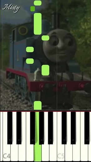 Thomas the Train THEME (EASY PIANO TUTORIAL)