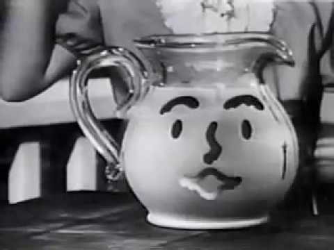 1954 Kool-Aid Commercial – Debut of Pitcher Man | Vintage TV Ad