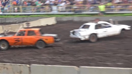 JUST THE HITS- Benton County Fair 2025, Wed show & 80s CHAIN CLASS. | Demolition Derby MN