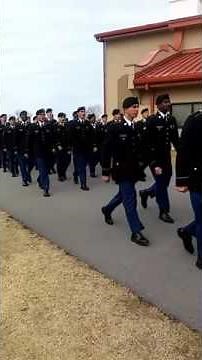 U.S. Army National Guard marching Cadence