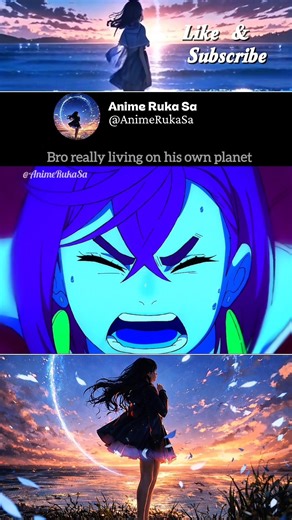 Bro really living on his own planet #anime #animeshorts #amv