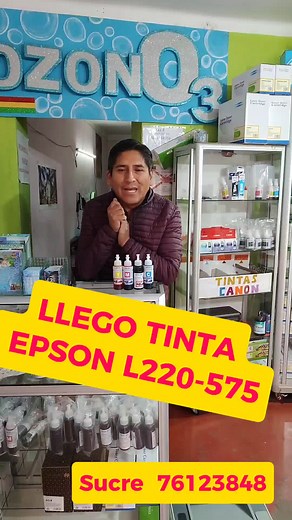 Oferta Especial en Tinta Epson L220, L355 y L555