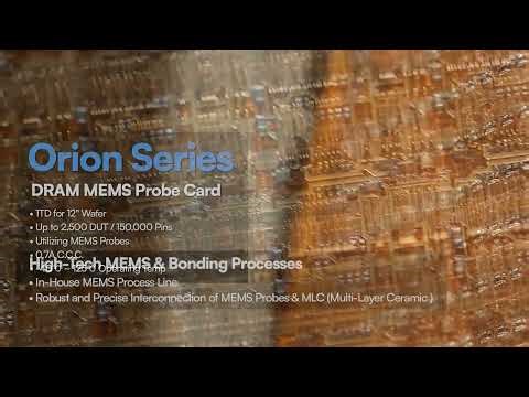 Orion Series for DRAM & HBM Wafer Test