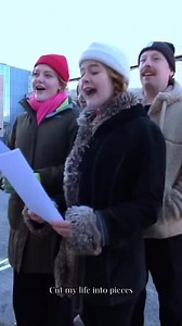 5.8K views · 68 reactions | Finish the lyrics, holiday theme only… “CUT MY LIFE INTO PIECES…” Drop them in the comments What you got?!荒 #christmascarol #holidaycheer #christmastiktok @paparoach | 횆횊횕횕 홾횏 홳횎횊횝횑 홿홷 | Facebook