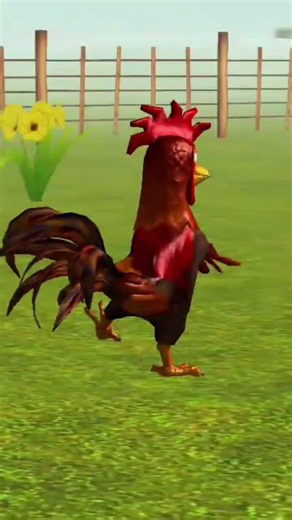 EL Pollito Pìo 3D Granja de Zenón #el_gallo_de_zenon #carcartoon #el_pollito #gaming #ytshorts