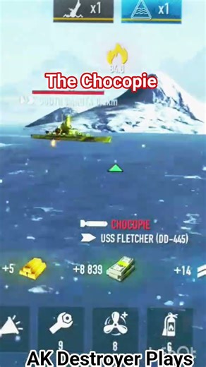 INSANE Torpedo Hit🔥Perfect torpedo shot in Battle of Warships!#battleofwarships#torpedo#gamingshorts