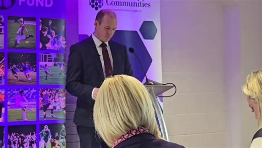 21K views · 25 reactions | Communities Minister Gordon Lyons announces the NI football clubs who have been successful in receiving a share of £20m funding. | Belfast Live | Facebook