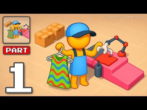 My Fashion Factory - Gameplay Walkthrough Part 1 - Design Clothes Show Style (iOS, Android)