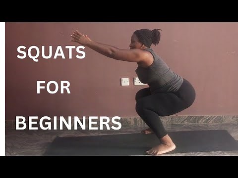 Easy Squat Guide for Beginners | CS Mom Fitness