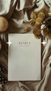 Yearly Planner Life Goals Page | How to Plan Your Goals for the Year #planner #goalsetting #shorts