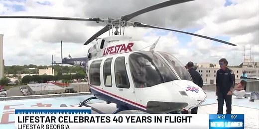Lifestar celebrates 40 years in flight